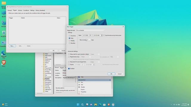 How To Enable Automatic Registry Backup on Windows смотреть онлайн