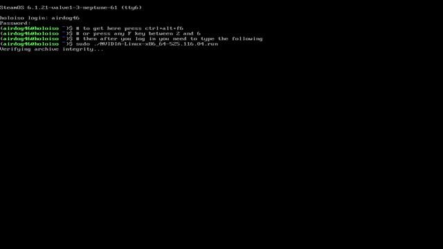 How To Install Nvidia Drivers On Holoiso