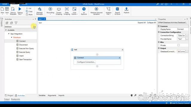 How to connect to Database in Uipath  SQL Server  -  RPA Basics