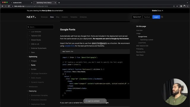 #3 - Next.js v13 İlk Bakış - Font Ekliyoruz - next/font смотреть онлайн