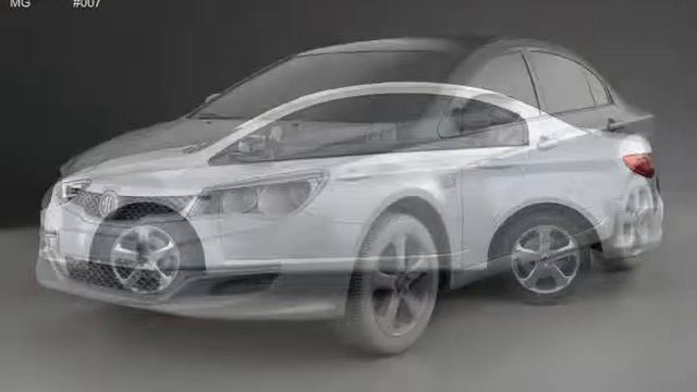 3D Model MG 350 2013 at 3DExport.com смотреть онлайн