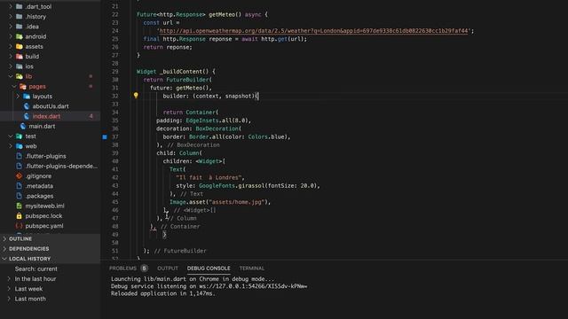 IN'LEARN Day 07 - Le site Web météo avec Flutter partie 2 смотреть онлайн