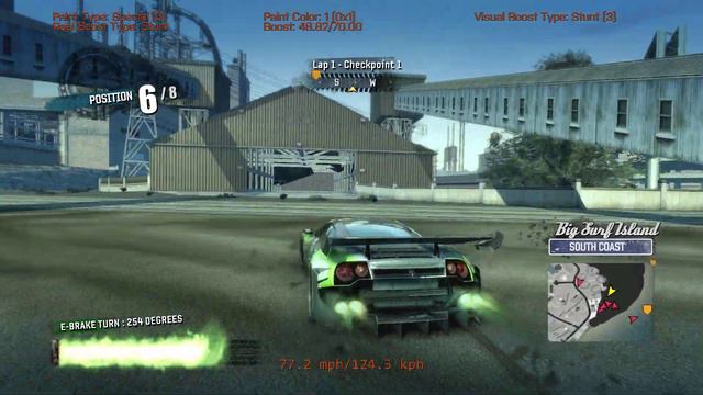 Burnout Paradise Remastered (PC): Breaker Island Race Demonstration смотреть онлайн