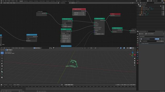 LIVENODING Blenderian Pipe Snakes Using Geometry Nodes смотреть онлайн