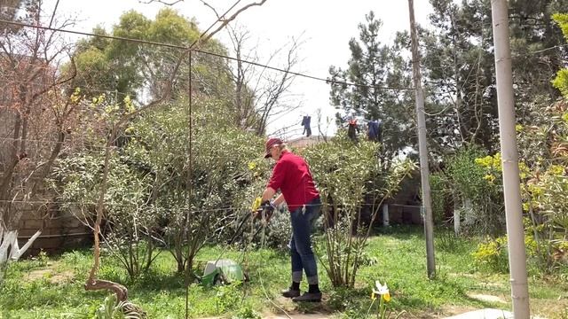 April 20. Дачный денек. Работаем в садике смотреть онлайн