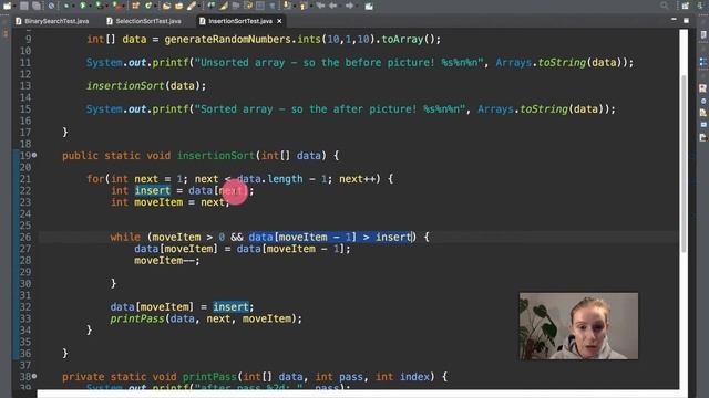 4) Insertion Sort | Java with Ali смотреть онлайн