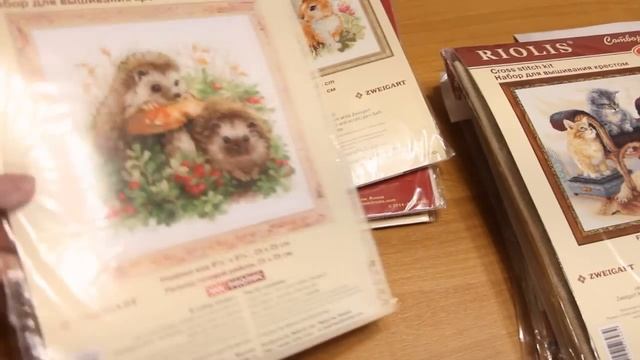 Вышивка крестиком. Мои наборы. Часть 1 (Чудесная игла, Риолис) смотреть онлайн