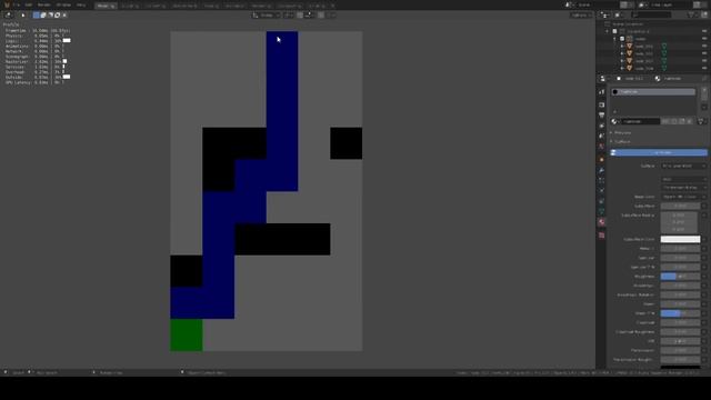 upBge 0.3.0 - a* pathfinding algorithm working on 2D grid of nodes смотреть онлайн