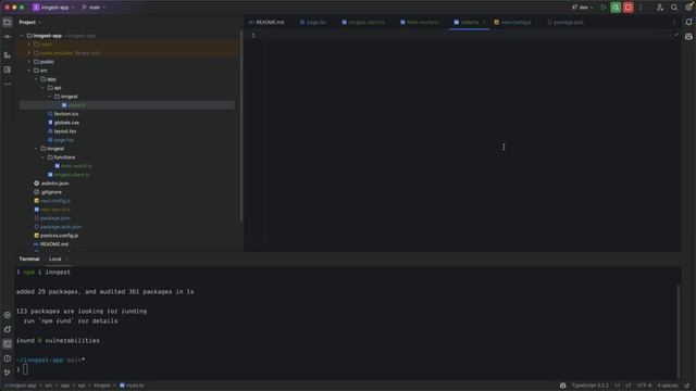 Inngest Quick Start with Next.js 13 app router смотреть онлайн