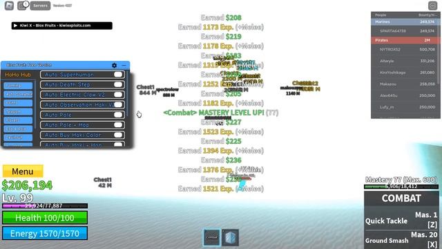 Hoho Hub Blox Fruits Script 2022: Blox Fruits Auto Farm Hack, Fruit ESP, Chest Farm & More! смотреть онлайн