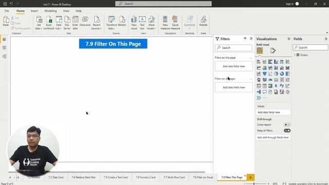 7.9 How to Use Filters on Page in Power BI | Data Analyst Lecture for Beginner | Nishant Bhaiya смотреть онлайн