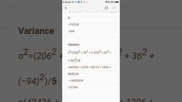 #7.NumPy,Variance in python, variance function in numpy python смотреть онлайн
