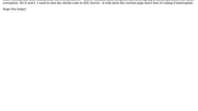DevOps & SysAdmins: Is it safe to have SQL Server auto-shrink turned on? (7 Solutions!!) смотреть онлайн
