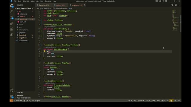 Rust API Documentation Made Easy - Swagger + Actix Web смотреть онлайн