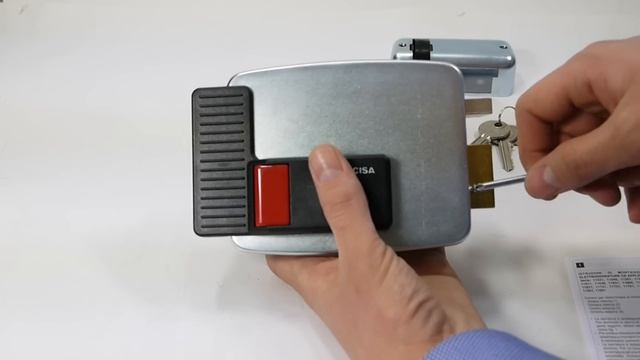 Cisa 11931.60.1 замок электромеханический накладной, производство Италия. смотреть онлайн