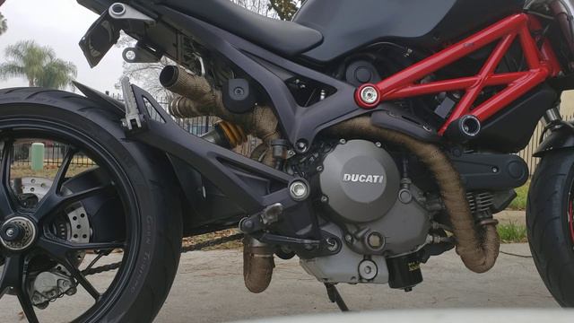 Ducati Monster 796 straight pipe 🔥 смотреть онлайн