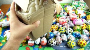 100 surprise eggs,Peppa pig, Mickey mouse, Kinder Surprise , Lion King, Toys Story, Киндер сюрприз