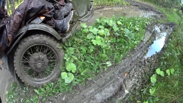 Покатушки в тайгу за облепихой на мотоцикле Урал (часть 7) смотреть онлайн