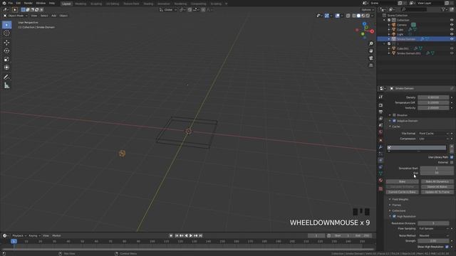 How to Freeze a Smoke Simulation in Blender 2.8 смотреть онлайн
