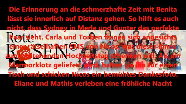 Rote Rosen 2337 смотреть онлайн