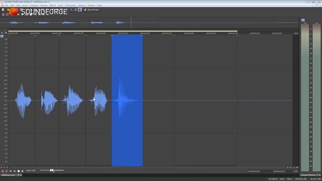 sound forge audio studio 15 tutorial 04 event ma int смотреть онлайн