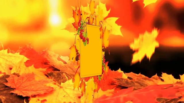 Футаж осенние листья смотреть онлайн