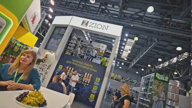 Компания ZION на выставке Цветы Экспо 2023
