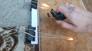 Как отличить акрил(оргстекло) от полистирола, поджигаю акрил, полистирол, ПВХ