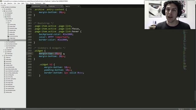 Programar sidebars en WordPress #6 - Diseño y Programación Web смотреть онлайн