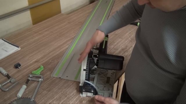 обзор погружной пилы festool TS 55 EBQ FS смотреть онлайн