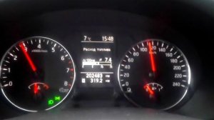 Nissan X-Trail 2.0i SE Restyling 2011 расход топлива