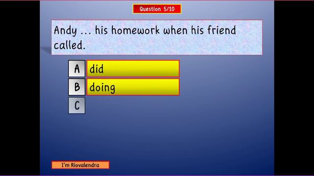Past Continuous Tense || English Grammar Test смотреть онлайн