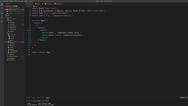 How to store data in the URL query string using React Router | ReactJS with Hooks | Code Student смотреть онлайн