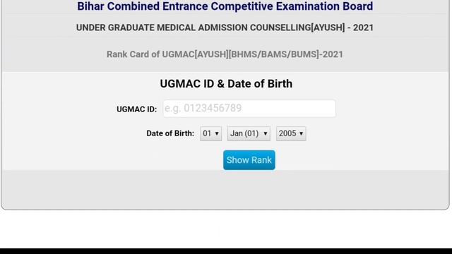 Bihar Ayush Rank Card released ||choice filling College Allotment info BAMS BHMS BUMS #Ayurveda смотреть онлайн