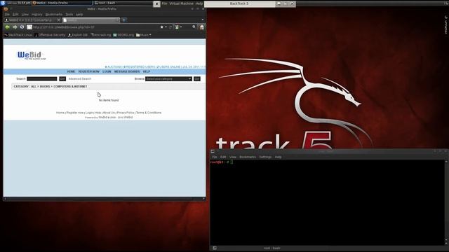 WeBid Remote Code Execution Exploit смотреть онлайн