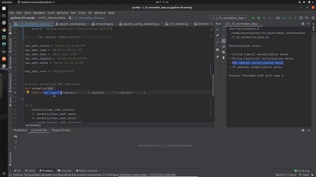 week 17 Data Normalization смотреть онлайн