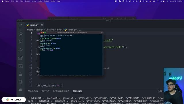 کراول کردن سایت دیوار با استفاده از پایتون و اسکرپی ٬ Crawl divar site using Python and Scrapy смотреть онлайн