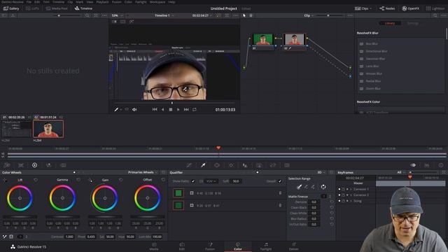 Quick and Easy Chroma Key in Davinci Resolve смотреть онлайн