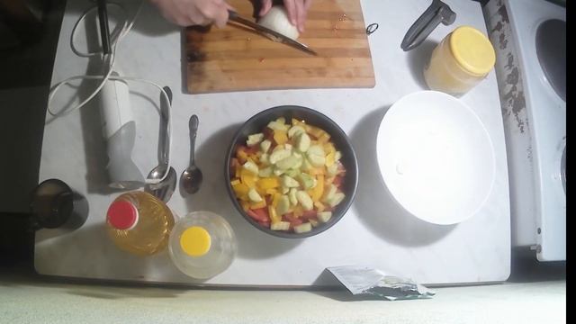 Испанский Суп Из Помидоров Огурцов и Перца Веганский Суп (ГОСПАЧО)