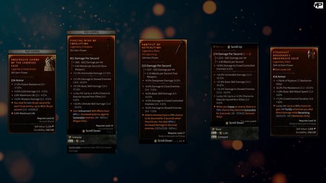 ОЧЕНЬ БЫСТРО ПОЛУЧИЛИ ВСЕ ЛЕГЕНДАРНЫЕ ПРЕДМЕТЫ В DIABLO IV смотреть онлайн