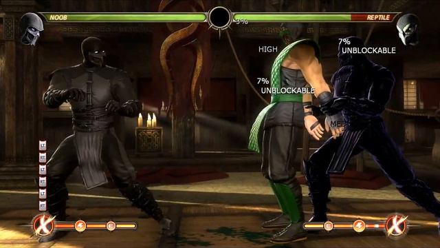 Простое комбо на Noob saibot MK9 смотреть онлайн