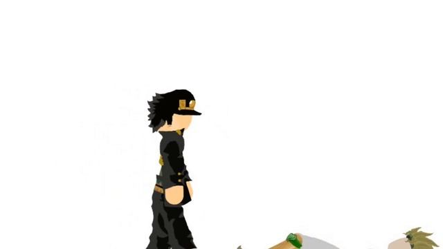 Джотаро против Дио. JOJO.