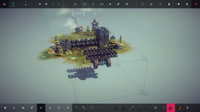 DEATH ON WHEELS [Besiege] Ep-1 смотреть онлайн