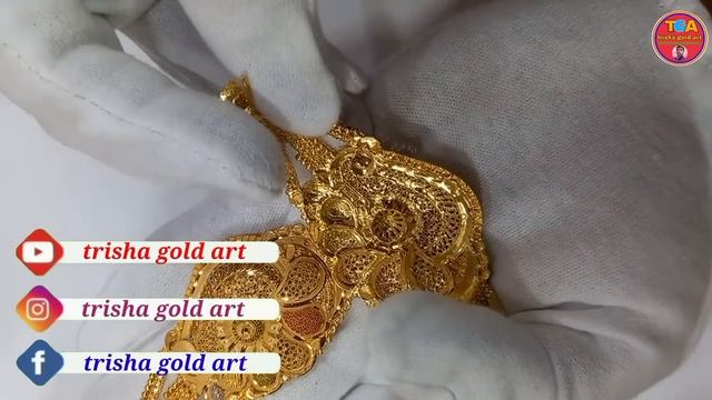 Bridal Necklace Set || Gold Necklace Set With Price смотреть онлайн