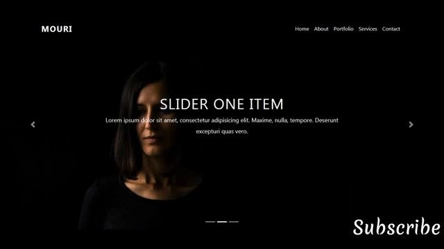 Bootstrap 4 Navbar with Slider ( Source Code ) смотреть онлайн