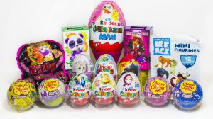 15 Киндер Сюрпризов ГАДКИЙ Я 3 Маша и Медведь Смешарики Фиксики Мультик про Машинки Робокар Поли