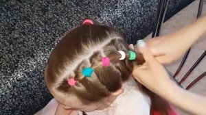 ЛЕГКАЯ ПРИЧЕСКА В ДЕТСКИЙ САД ИЛИ В ШКОЛУ