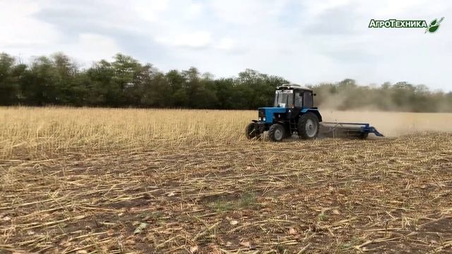 Измельчитель пожнивных остатков ИПО 4,5 смотреть онлайн