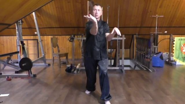 Очень отточенные движения кунгфу