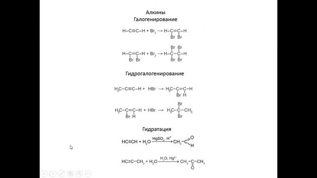 ЕГЭ по химии. Занятие 19. Характерные химические свойства углеводородов смотреть онлайн